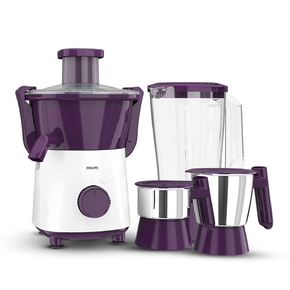 PHILIPS Hl7568/01 500 Watts Juicer Mixer Grinder With 3 Jars